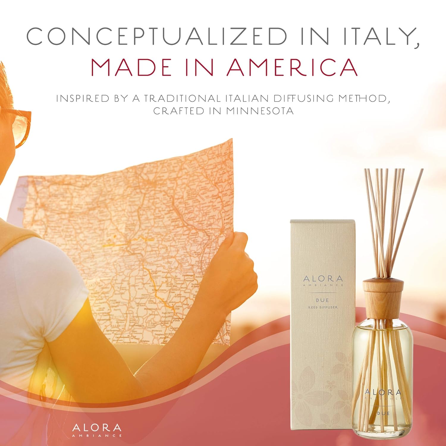Alora Ambiance 8 oz Reed Diffuser Set