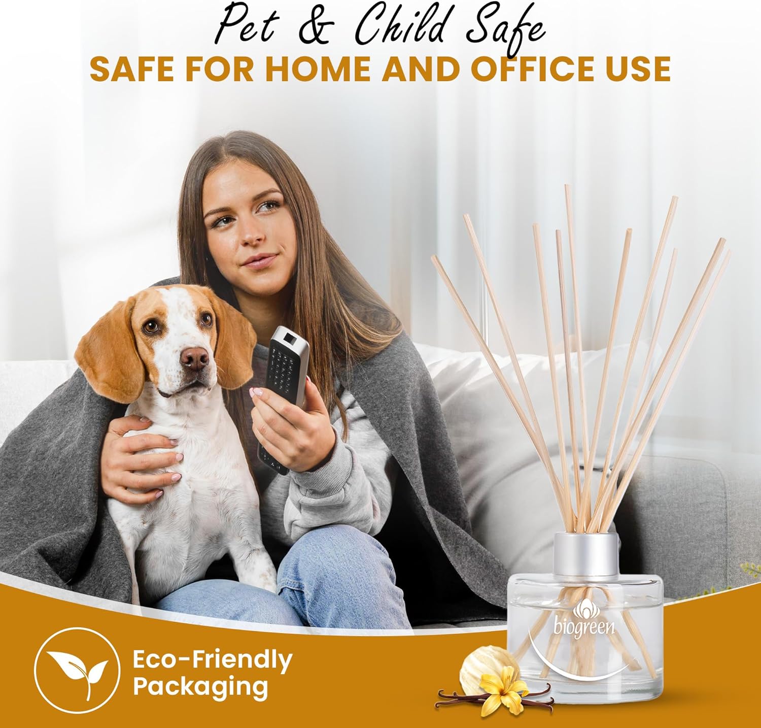 Vanilla Caramel Reed Diffuser - 338 Fl Oz
