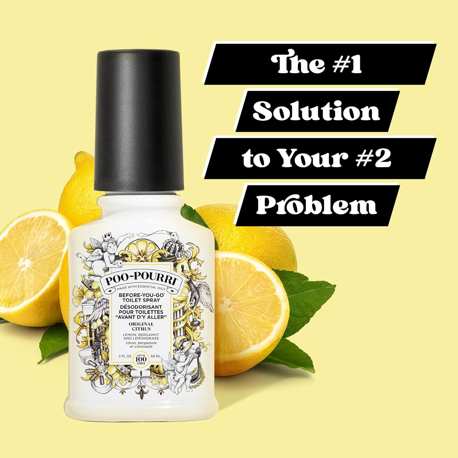 Poo-Pourri Before-You-Go Toilet Spray 2 Ounce Bottle Original