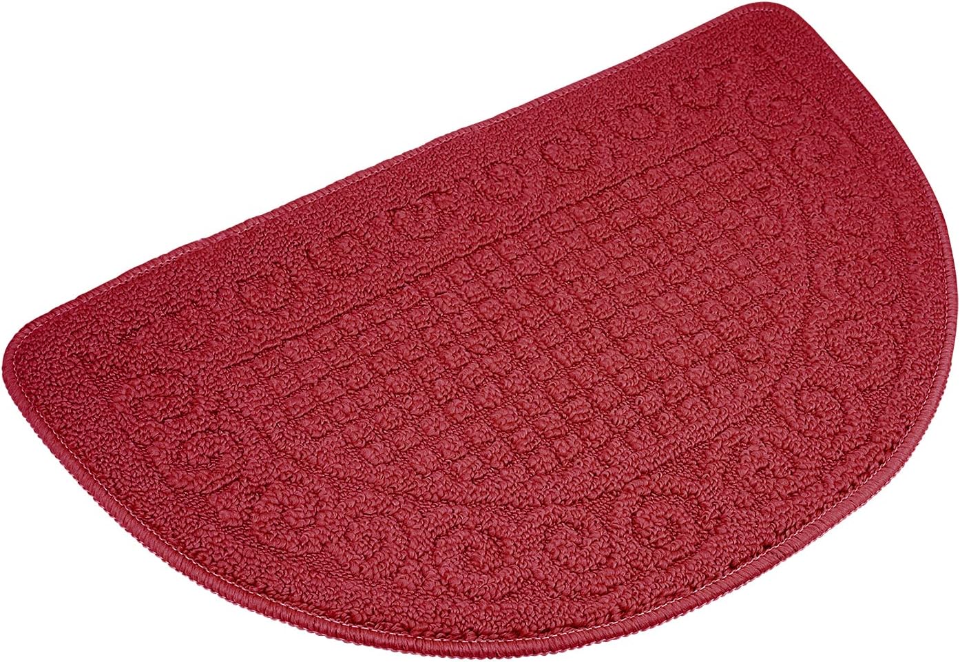 Olpchee Half Round Non-Slip Doormat Floor Rug Mat