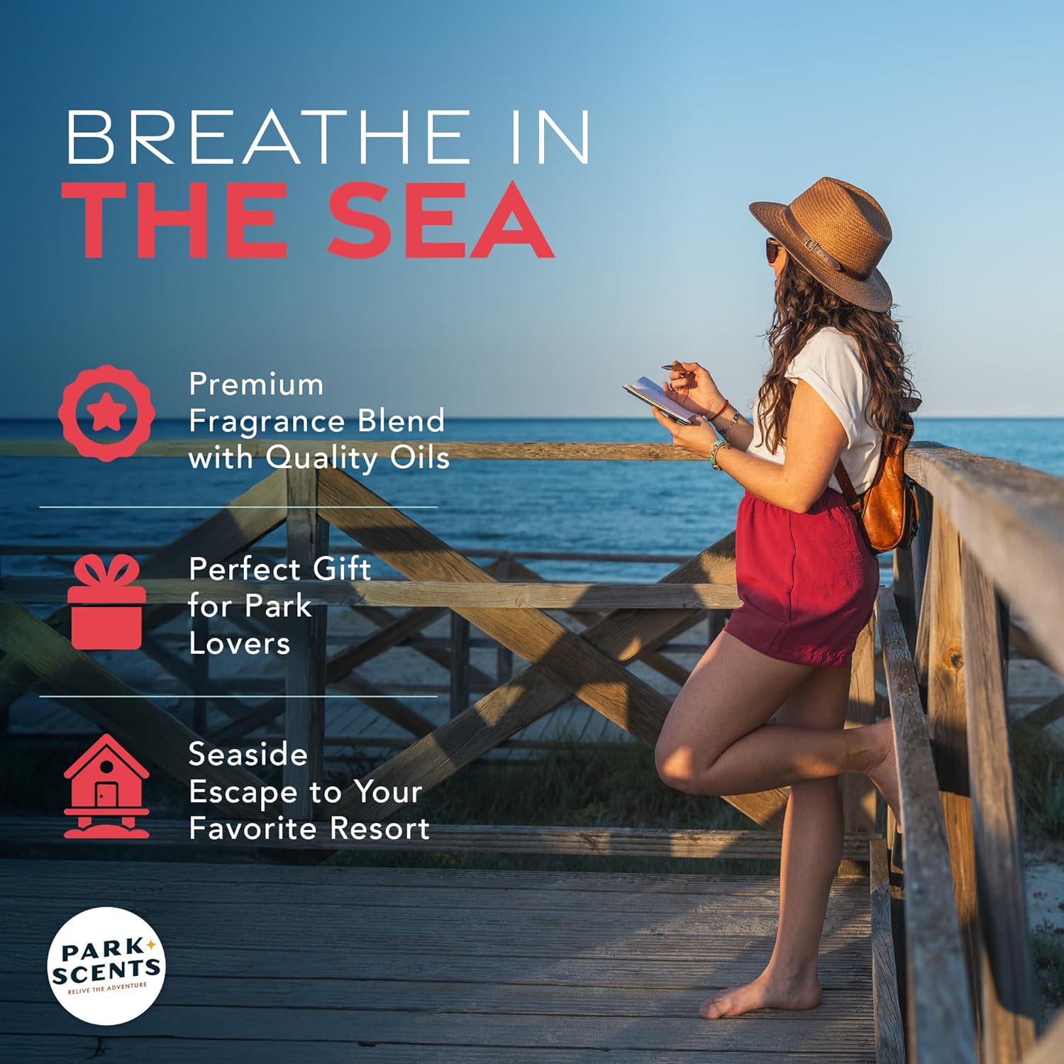 Boardwalk Inn Inspired Luxury Fragrance Room Spray Bergamot Thyme Chrysanthemum Jasmine White Tea 4oz