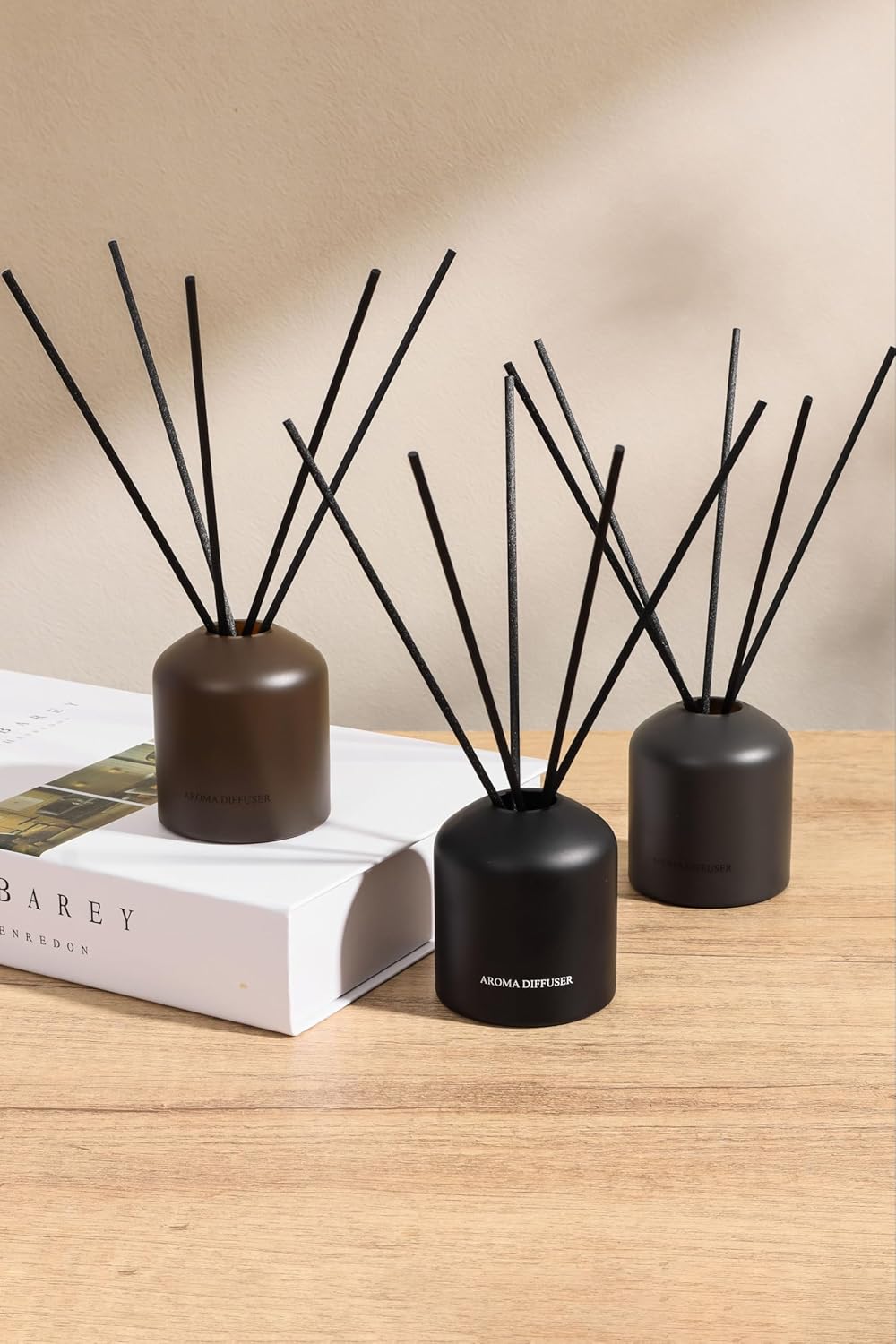 OPULUX Reed Diffuser Set 3 Pack 5oz Luxury Home Fragrance