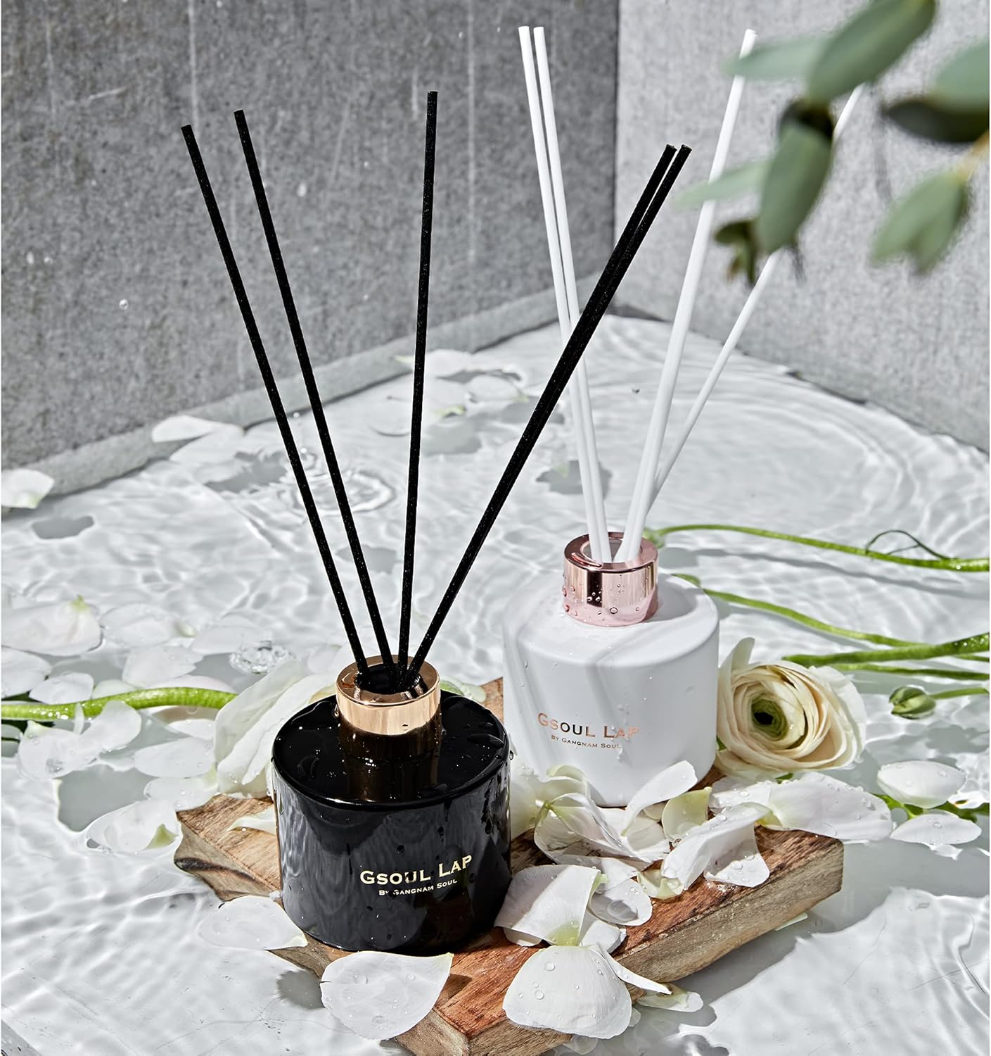 Rose Dark Amber Reed Diffuser Set 100 mL