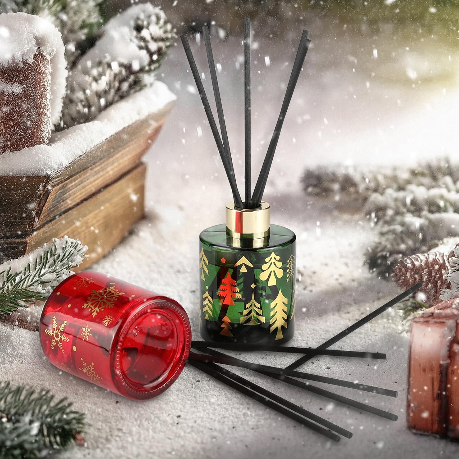 Brakula Reed Diffuser Set with 2 Scents