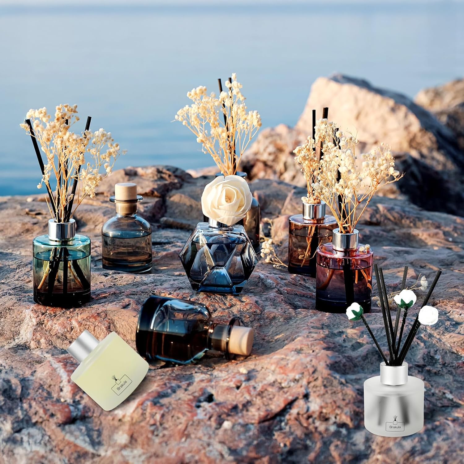 Brakula Reed Diffuser Set - Fresh Linen Scent