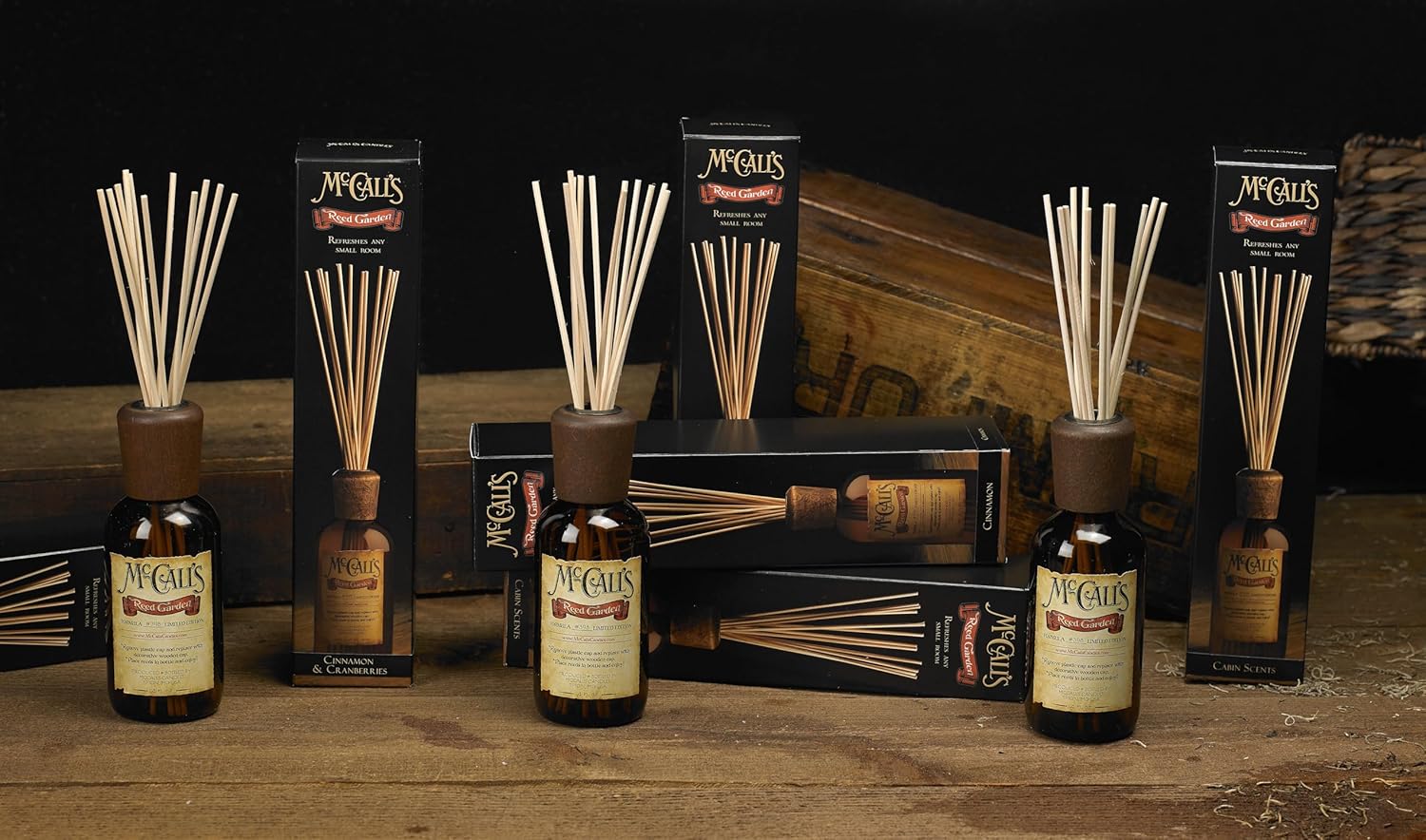 McCalls Candles Banana Nut Bread Reed Diffuser Set
