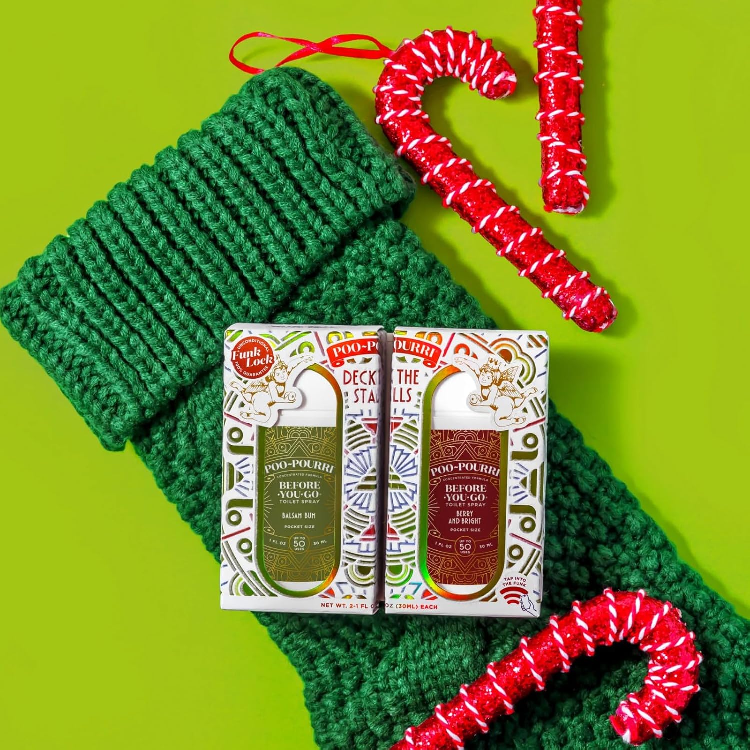 Poo-Pourri Deck The Stalls Gift Set Berry and Bright 1 Fl Oz