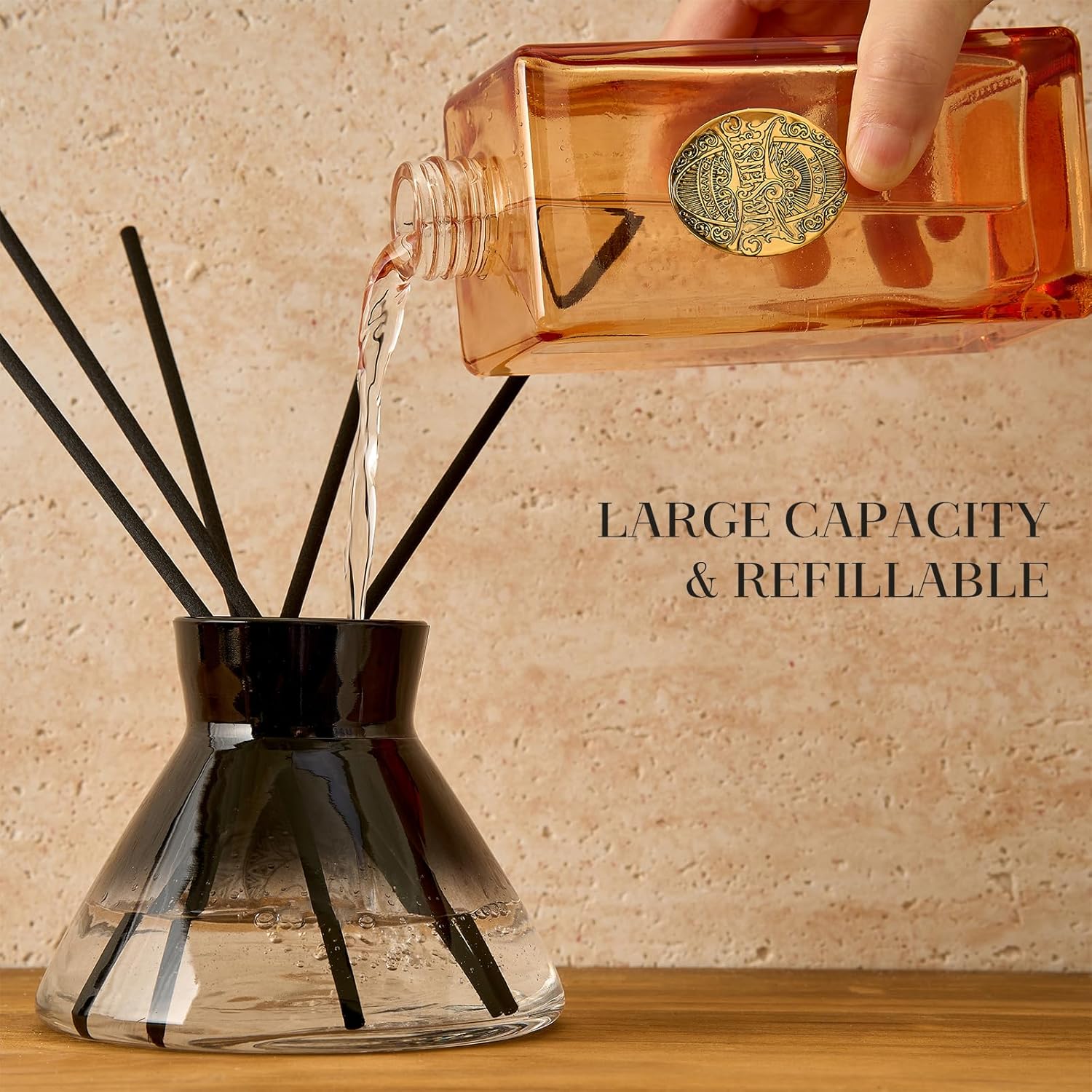 MSENSE 65 Oz Large Reed Diffuser Set