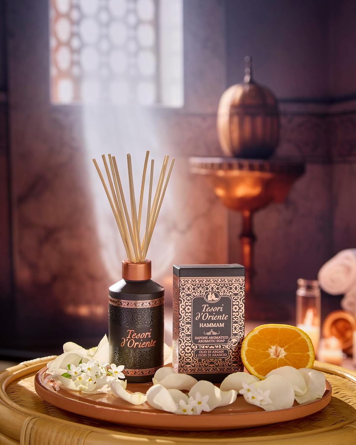 Tesori DOriente Reed Diffuser Set with 8 Sticks 200ml