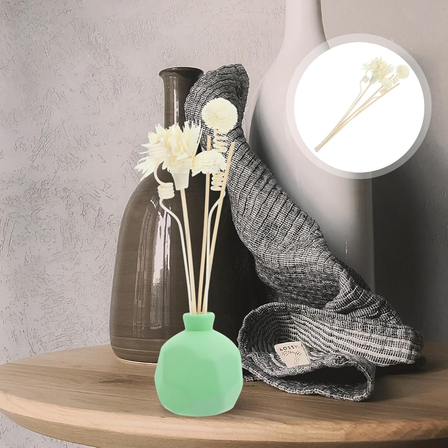 HOMSFOU 1set Rattan Diffuser Sticks for Home Office