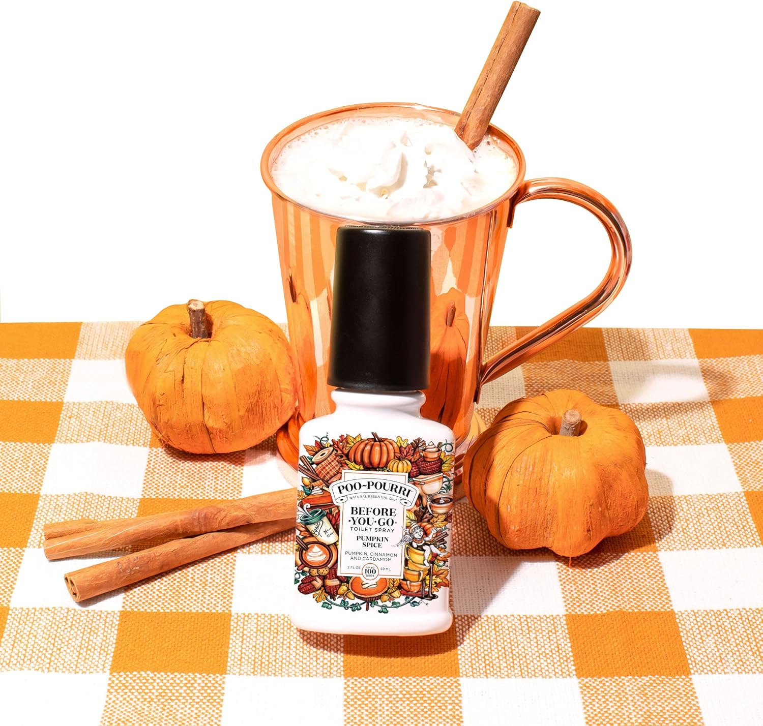 Poo-Pourri Toilet Spray LTO Pumpkin Spice 2 Fl Oz