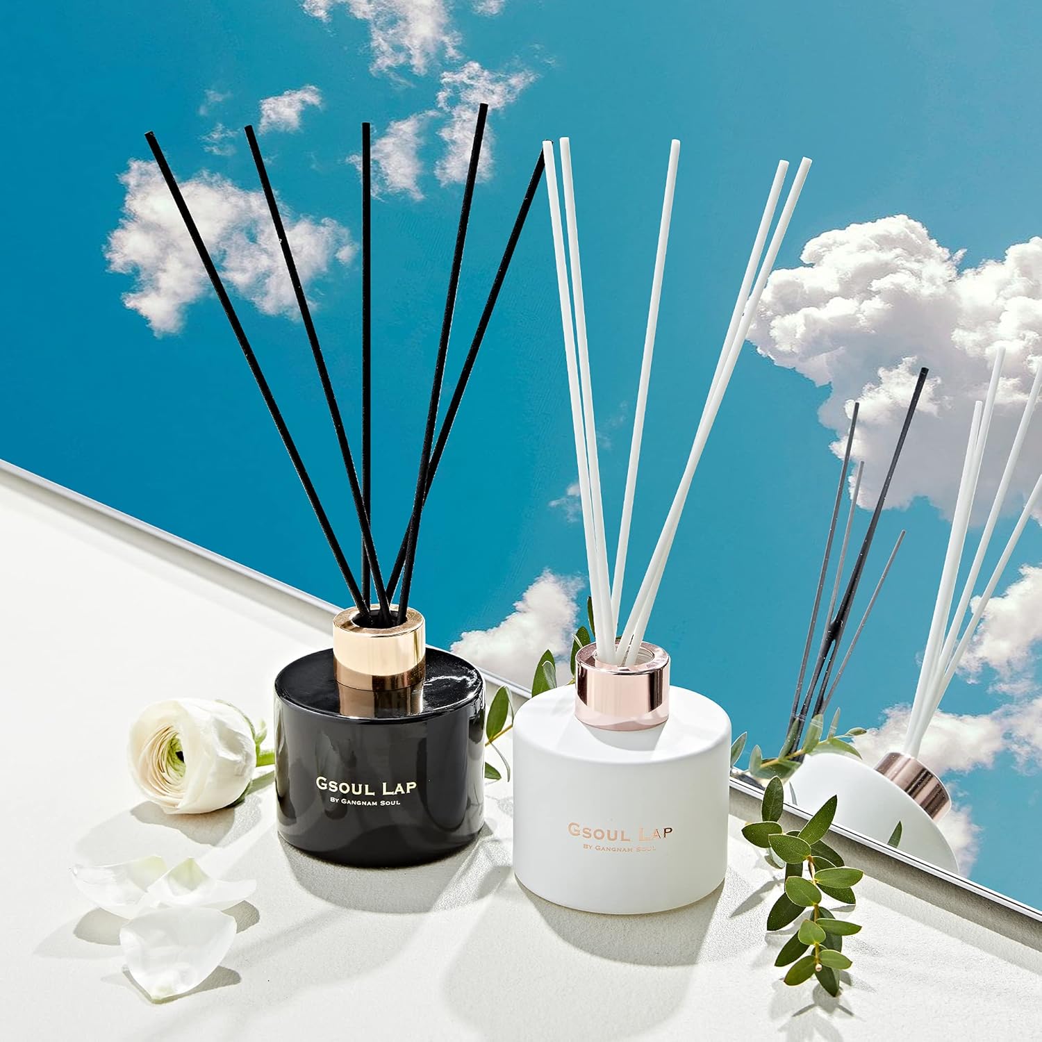 Rose Dark Amber Reed Diffuser Set 100 mL