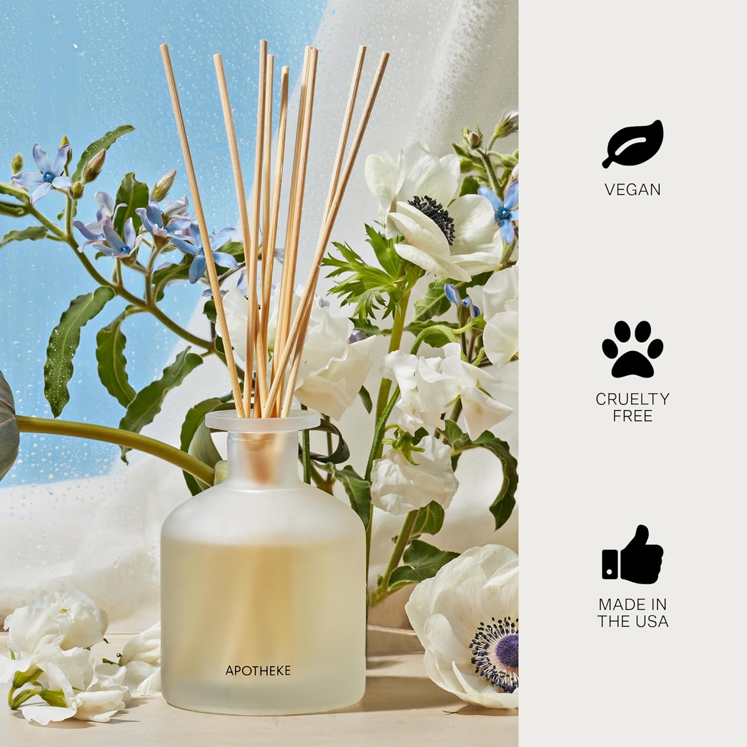 APOTHEKE Canvas Reed Diffuser Set 67 Fl Oz