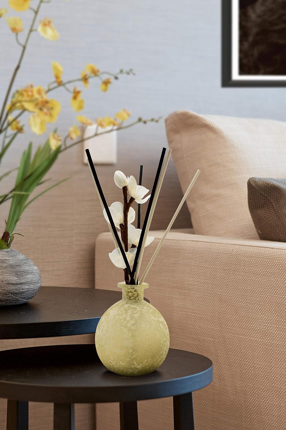 8 Inch 20 Pcs Fiber Reed Diffuser Refill Sticks White