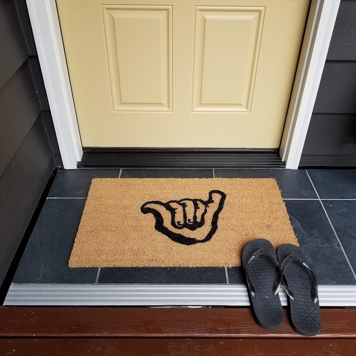 Shaka Welcome Mat 18x30 Inches Durable Door Mat