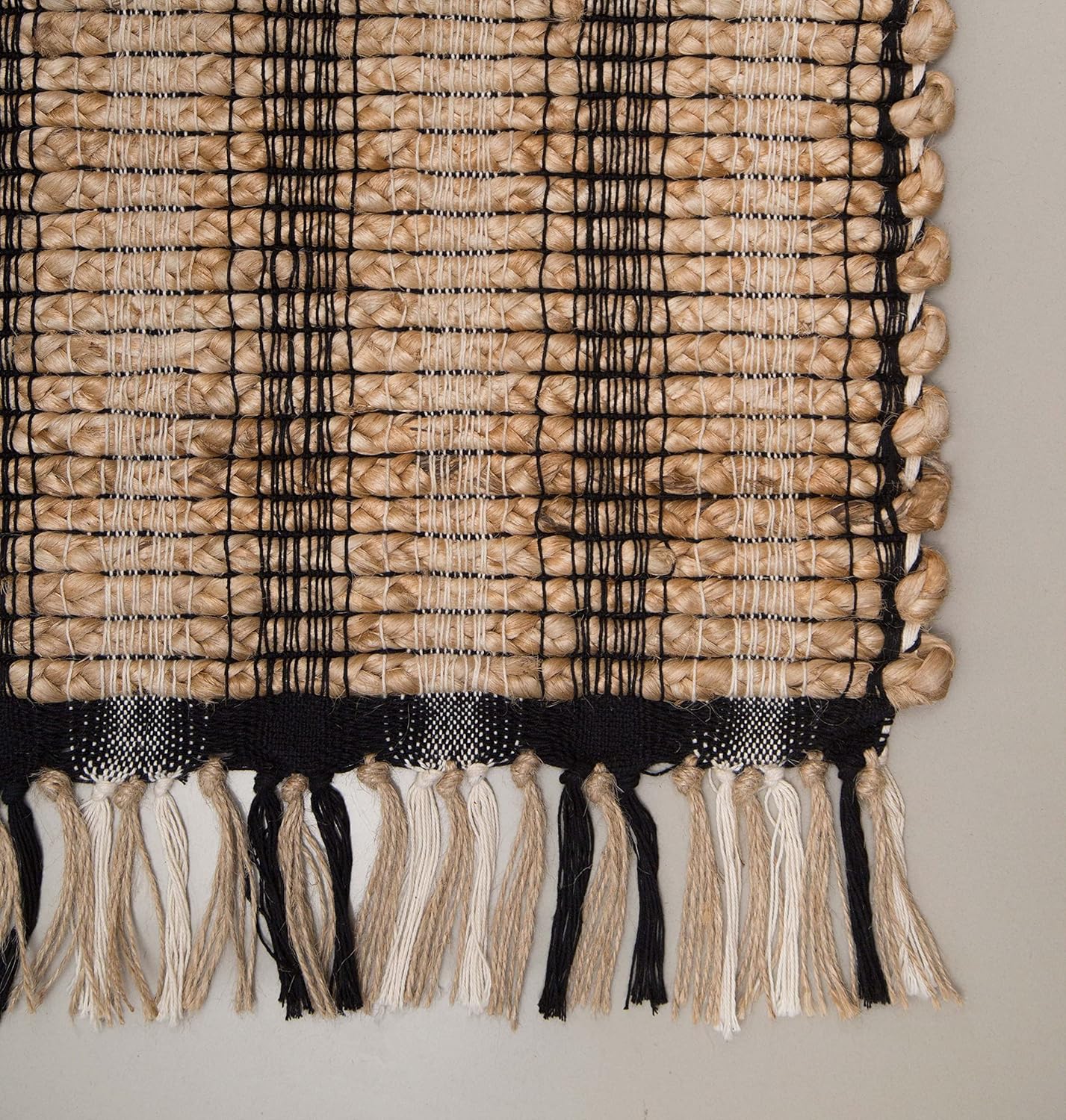 Eco Crave Natural Jute Braided 2x3 ft Entryway Rug