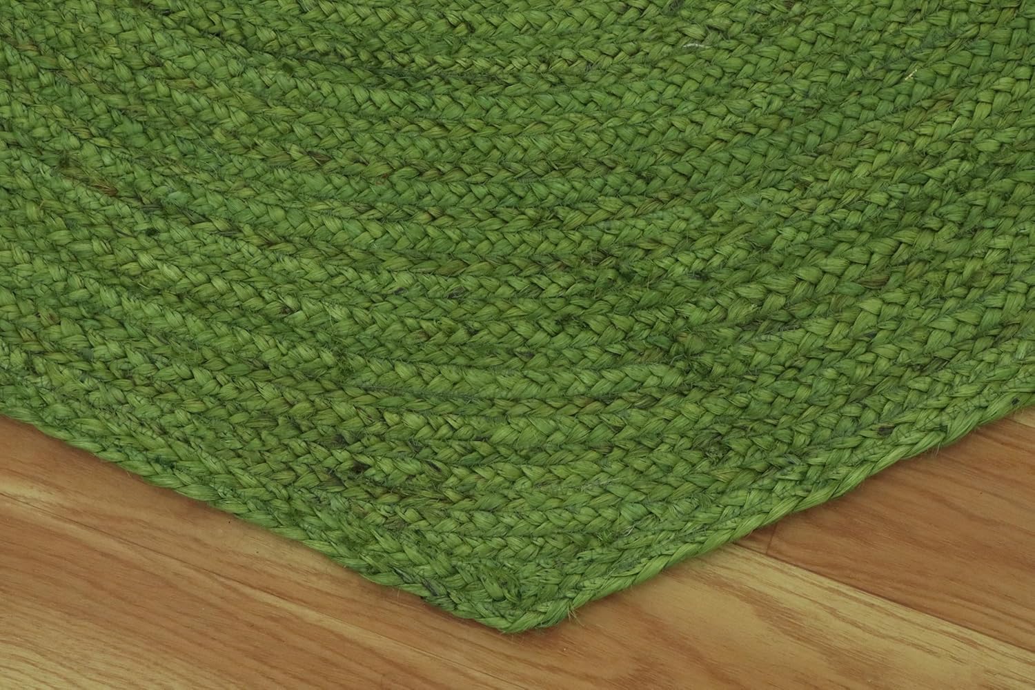 CASAVANI Decorative Kilim Octagon Area Rug Green