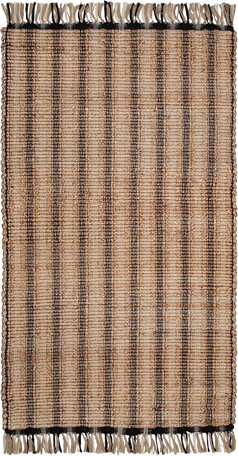 Eco Crave Natural Jute Braided 2x3 ft Entryway Rug