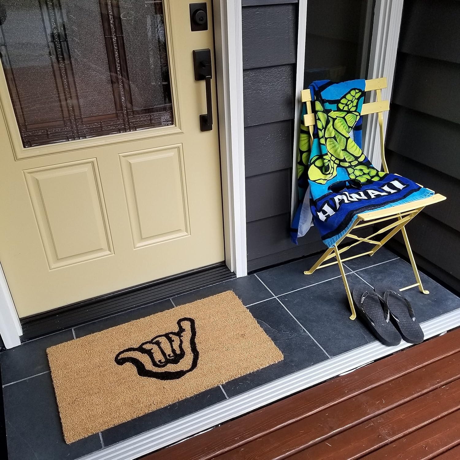 Shaka Welcome Mat 18x30 Inches Durable Door Mat