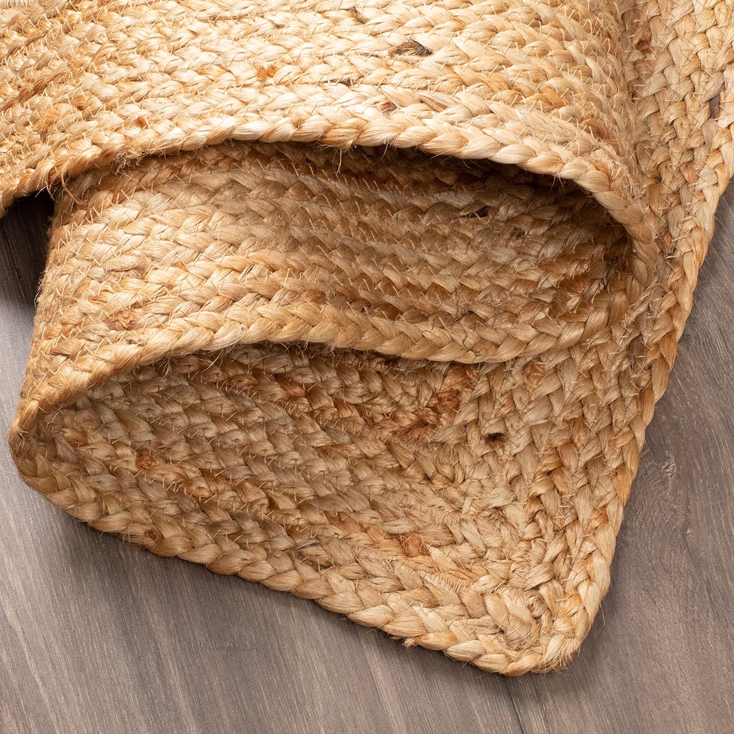 Savi Home Hand Woven Jute Braided Rug 2x3