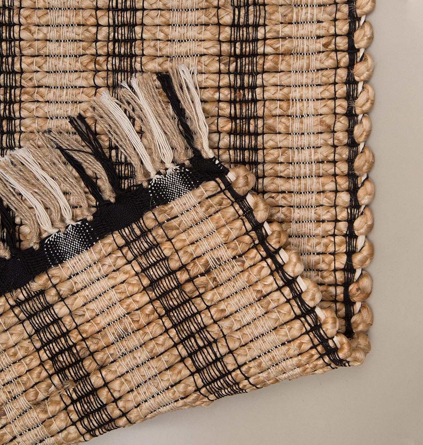 Eco Crave Natural Jute Braided 2x3 ft Entryway Rug